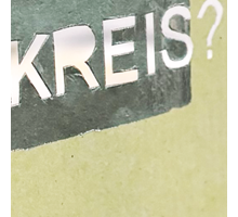 Installation aus Reispapier | CutOut | 2025