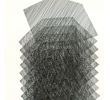 o. T. / aus der Serie Im Wald    Tuschezeichnung, 14,7 cm x 21 cm (2010)